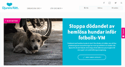 Desktop Screenshot of djurensratt.se